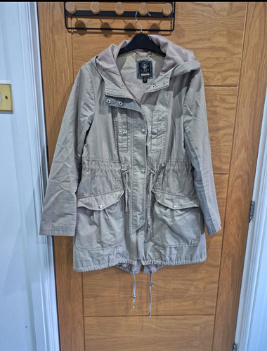 Lipsy london beige hooded - london,