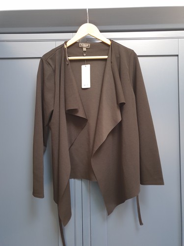 Lipsy black waterfall jacket - black,