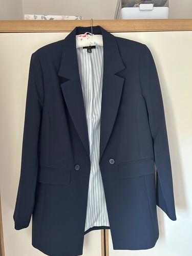 Lipsy navy blue jacket size - lipsy,