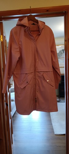 Lipsy pink rubberised raincoat - lipsy,