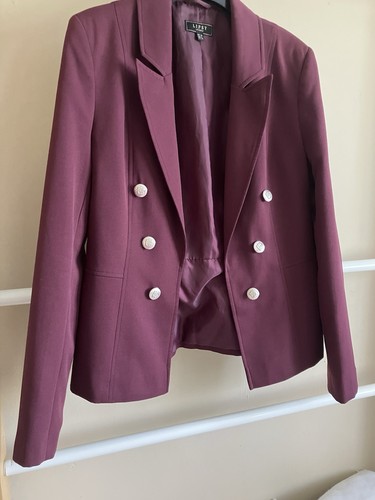 Maroon lypsy blazer size - maroon,