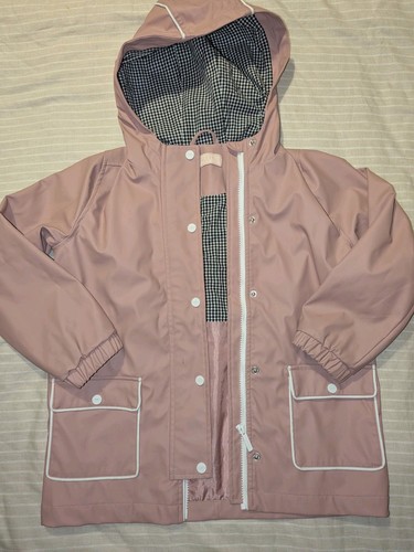 Lipsy pink hooded rain - pink,