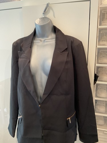 Black lipsy jacket size - size, 16