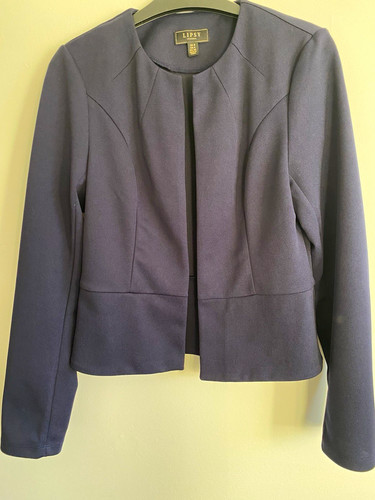 Lipsy london navy collarless - lipsy,