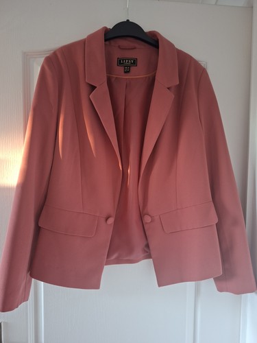 Lipsy blazer size blush - lipsy,