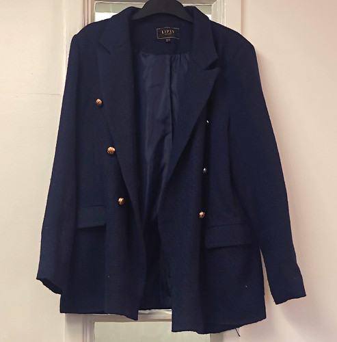 Lipsy london navy - london, tweed
