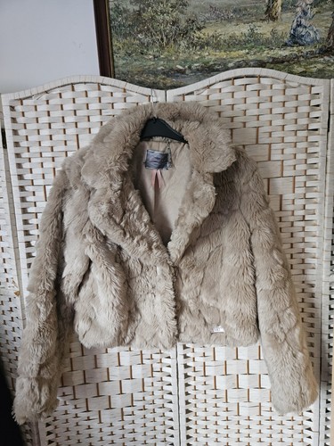 Lipsy beige faux - beige, coat