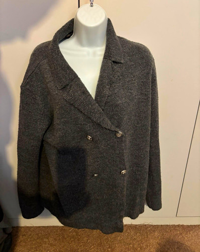 Lipsy grey knit cardigan - grey,