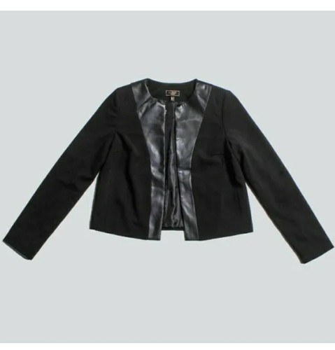 Lipsy faux leather panel - leather,