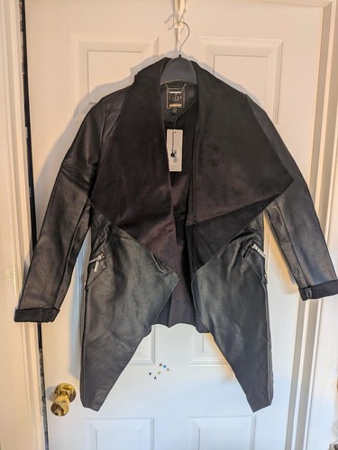 Lipsy faux leather - , black