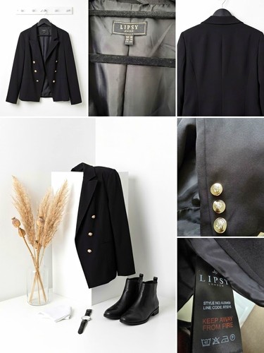 Lipsy london black twill - london,