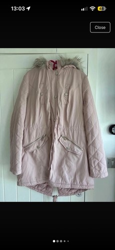 Lipsy fur hooded jacket