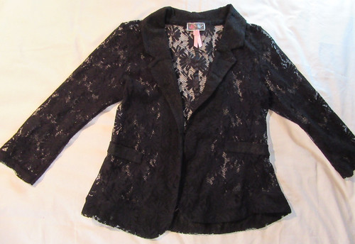 Lipsy size black lace - -,