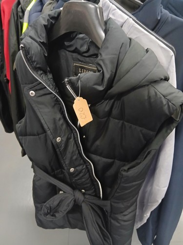Lipsy london black hooded - london,