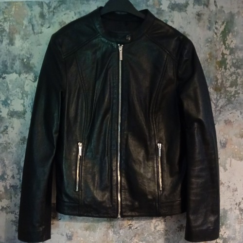 Lipsy black leather - , jacket