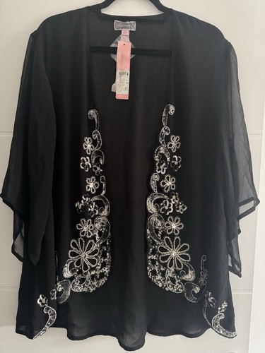 Lipsy black embellished - black,