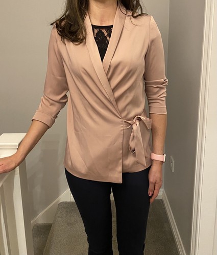 Lipsy size nude satin tie - size,