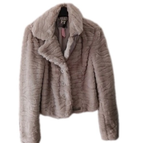Lipsy fur jacket - fur, grey